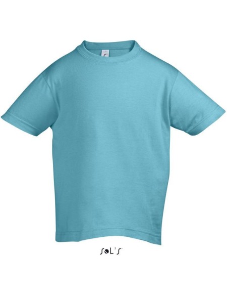 Kinder-T-Shirt - Regent - Atollblau 8 Jahre