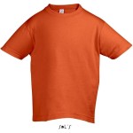 Kinder-T-Shirt - Regent - Orange 10 Jahre