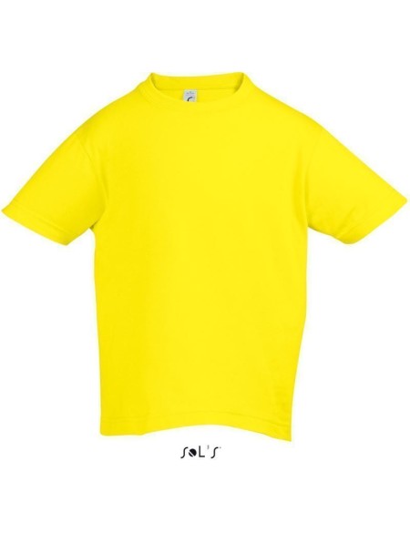 Kinder-T-Shirt - Regent - Zitrone 12 Jahre