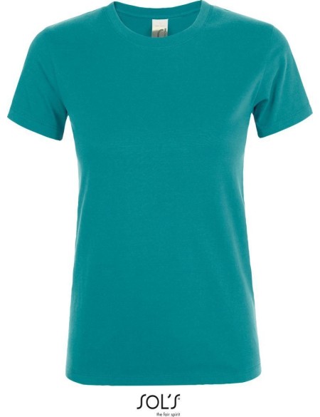 Damen T-Shirt - Regent - Entenblau M