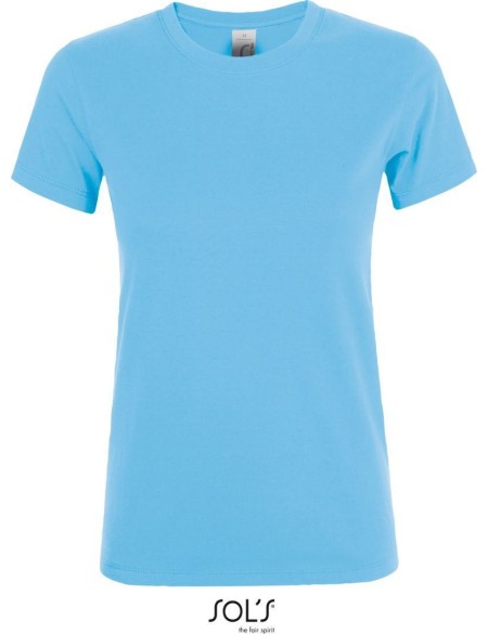 Damen T-Shirt - Regent - Himmelblau M