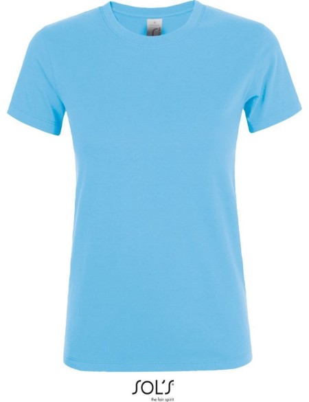 Damen-T-Shirt – Regent – Himmelblau XXL