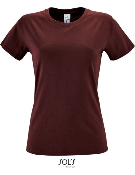 Damen T-Shirt - Regent - Burgund M