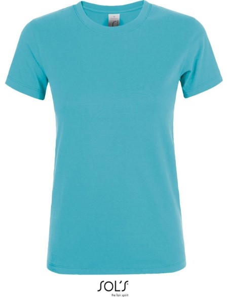 Damen T-Shirt - Regent - Atollblau XL
