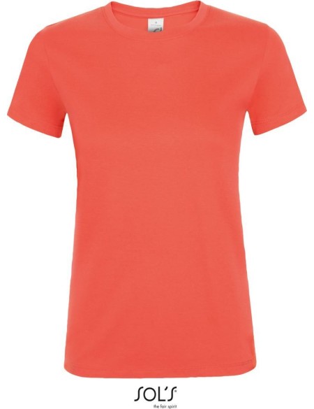 Damen T-Shirt - Regent - Korálová S