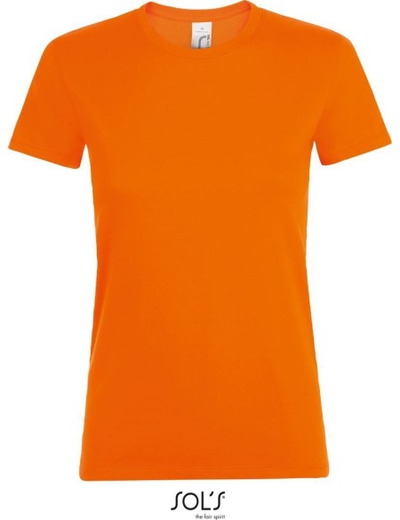 Damen T-Shirt - Regent - Orange M