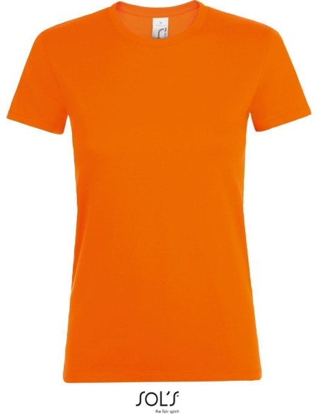 Damen T-Shirt - Regent - Orange XXL