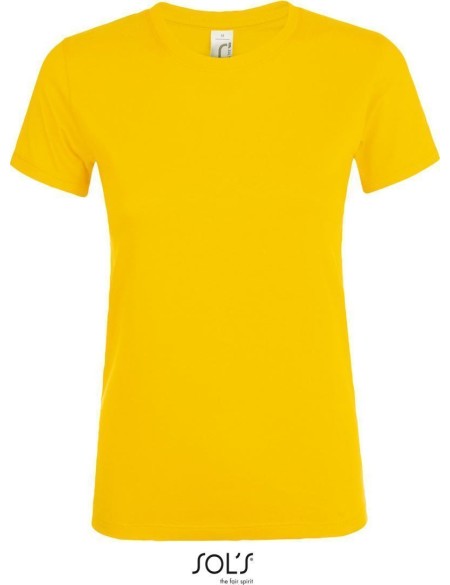 Damen T-Shirt - Regent - Gold XL