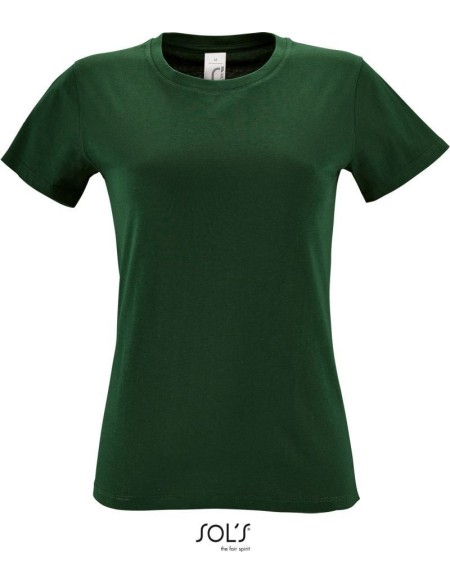 Damen T-Shirt - Regent - Flaschengrün S