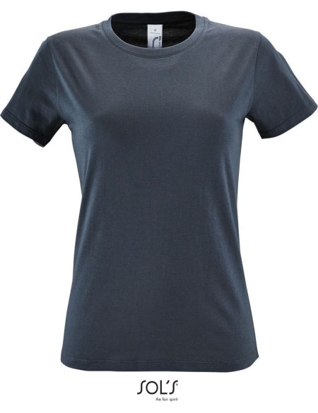 Damen T-Shirt - Regent - Mausgrau 3XL
