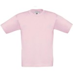 Kinder-T-Shirt – B+C – Pink Sixties 9–11 Jahre