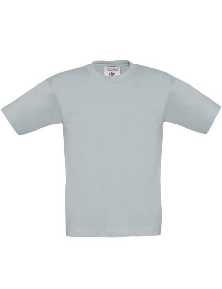 Kinder-T-Shirt – B+C 190 – Pazifikgrau 12–14 Jahre