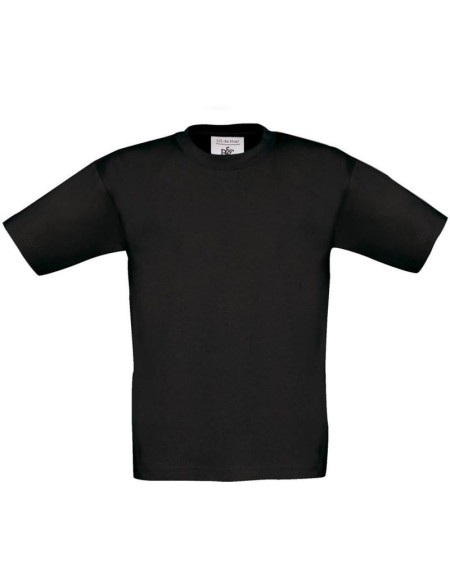 Kinder-T-Shirt – B+C 190 – Schwarz 12–14 Jahre