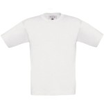 Kinder-T-Shirt – B+C 190 – Weiß 9–11 Jahre