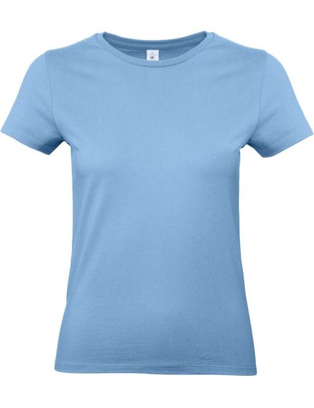 Damen-T-Shirt – B+C E190 – Himmelblau XS