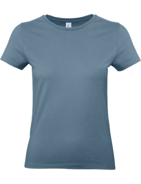 Damen T-Shirt – B+C E190 – Steinblau M