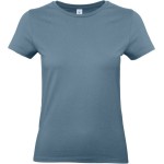 Damen-T-Shirt – B+C E190 – Steinblau XL