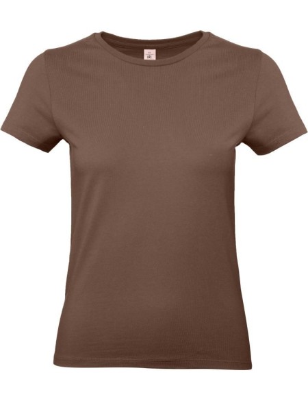 Damen-T-Shirt – B+C E190 – Schokolade XS