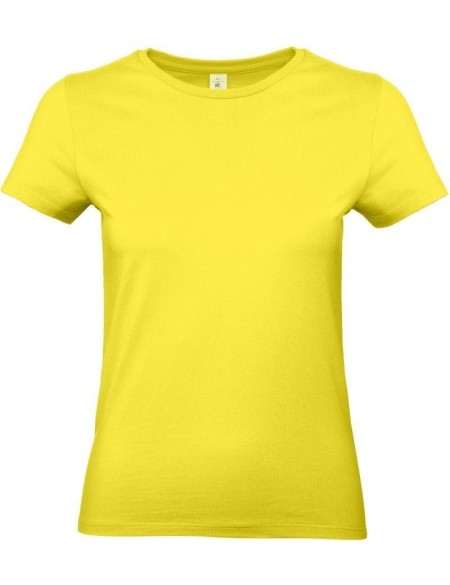 Damen T-Shirt – B+C E190 – Solargelb S