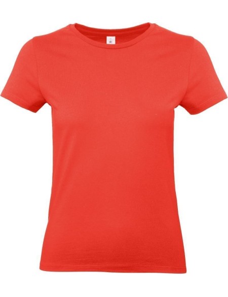 Damen-T-Shirt – B+C E190 – Sonnenuntergangsorange L