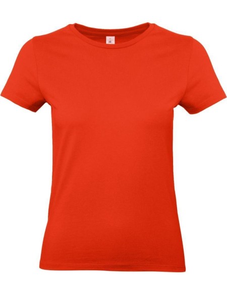 Damen T-Shirt – B+C E190 – Feuerrot S