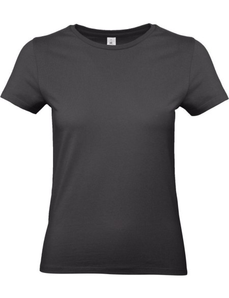 Damen-T-Shirt – B+C E190 – gebrauchtes Schwarz S