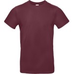 Herren-T-Shirt – B+C E190 – Burgunderrot L