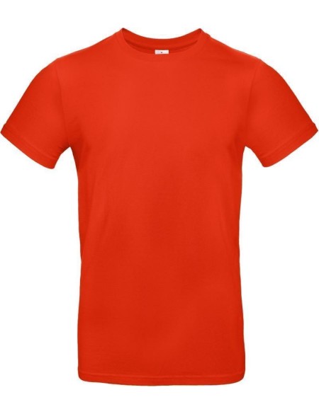 Herren-T-Shirt – B+C E190 – Feuerrot L