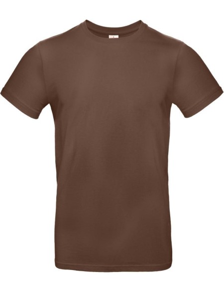 Herren-T-Shirt – B+C E190 – Schokolade S