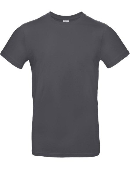 Herren-T-Shirt – B+C E190 – Dunkelgrau 3XL