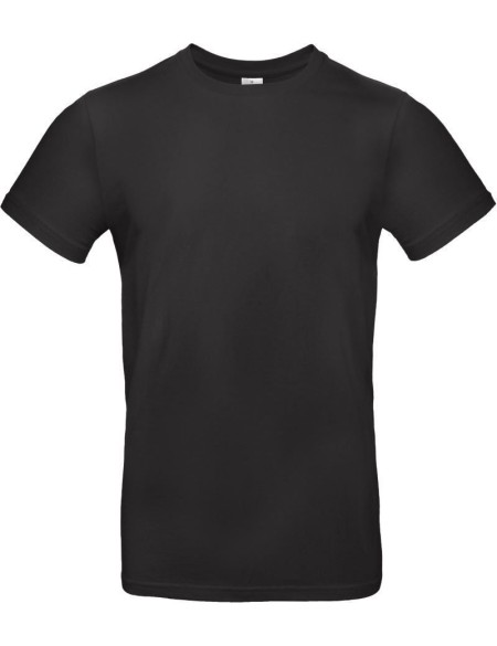 Herren-T-Shirt – B+C E190 – Schwarz 4XL