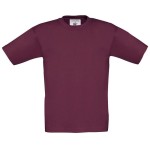 Kinder-T-Shirt – B+C 150 – Burgunderrot 5–6 Jahre