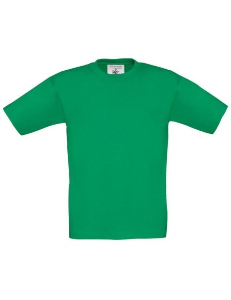 Kinder-T-Shirt – B+C 150 – Kellygrün 3-4 Jahre