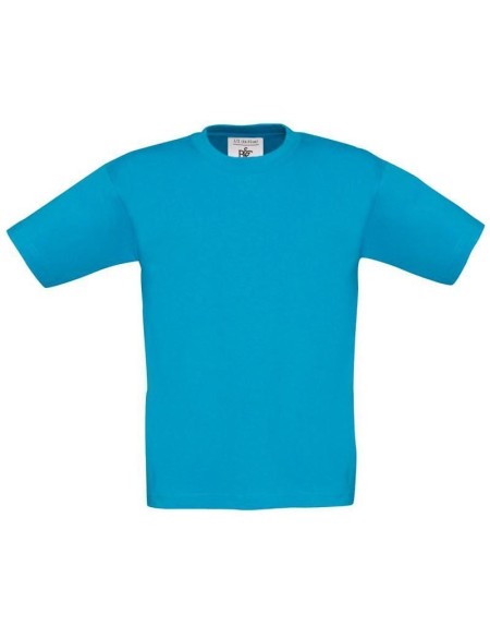 Kinder-T-Shirt - B+C 150 - Atollblau 9-11 Jahre