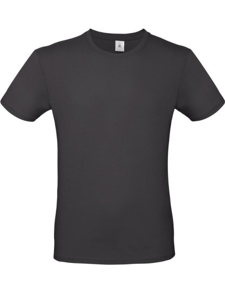 Herren-T-Shirt – B+C E150 – gebraucht, schwarz, XS