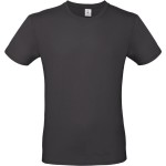 Herren-T-Shirt – B+C E150 – gebraucht, schwarz, L