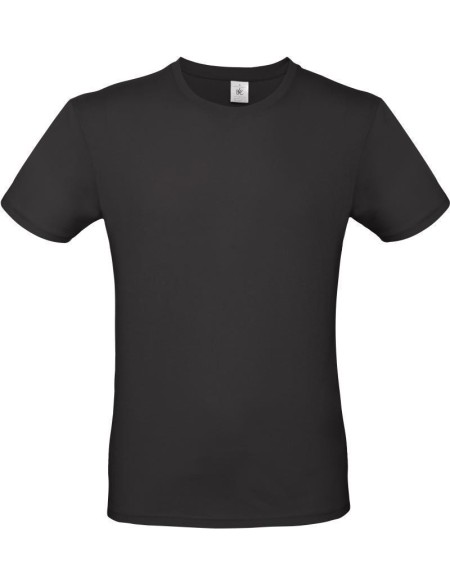 Herren-T-Shirt – B+C E150 – Schwarz L