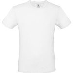 Herren-T-Shirt – B+C E150 – Weiß 5XL
