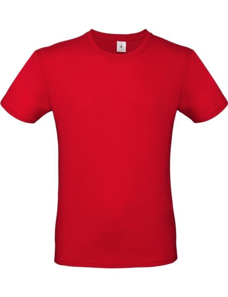 Herren-T-Shirt – B+C E150 – Feuerrot XS