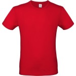 Herren-T-Shirt – B+C E150 – Feuerrot XL