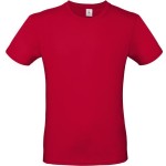 Herren-T-Shirt – B+C E150 – Tiefrot L