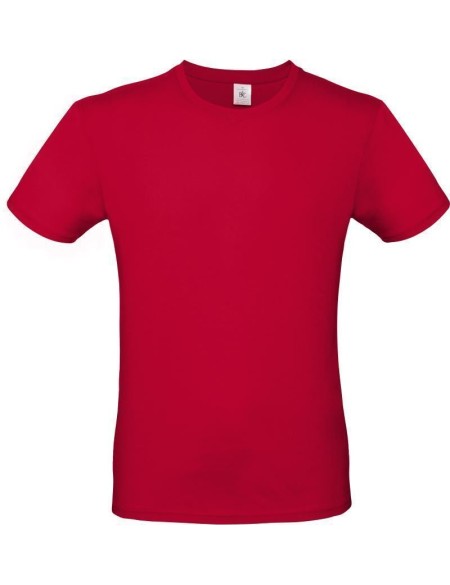 Herren-T-Shirt – B+C E150 – Tiefrot L