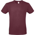 Herren-T-Shirt – B+C E150 – Burgunderrot S