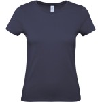 Damen-T-Shirt – B+C 150 – Marineblau XS