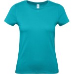 Damen T-Shirt - B+C 150 - Echtes Türkis S
