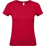 Damen-T-Shirt – B+C 150 – Tiefrot XS