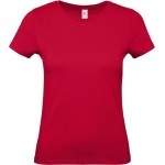 Damen-T-Shirt – B+C 150 – Tiefrot L