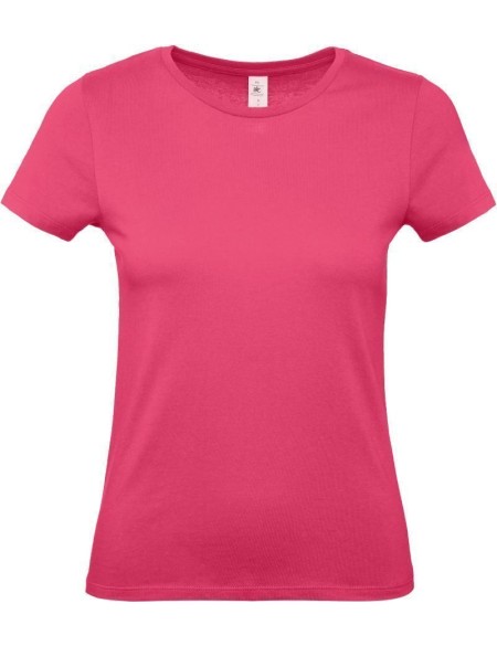 Damen-T-Shirt – B+C 150 – Fuchsia XL