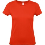 Damen T-Shirt - B+C 150 - Feuerrot M