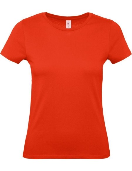 Damen T-Shirt - B+C 150 - Feuerrot M